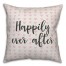 Happily Ever After Spun Poly Pillow