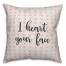 I Heart Your Face Spun Poly Pillow