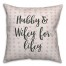 Hubby & Wifey For Lifey Spun Poly Pillow