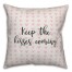 Keep The Kisses Coming Spun Poly Pillow