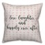 Love Laughter And Happily Ever After Spun Poly Pillow