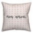 Mon Amour Spun Poly Pillow