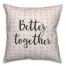 Better Together Spun Poly Pillow