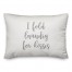 I Fold Laundry For Kisses  Pillow