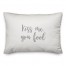 Kiss Me You Fool  Pillow