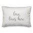 Love Lives Here  Pillow