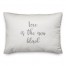 Love is The New Black  Pillow