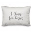 I Clean For Kisses  Pillow