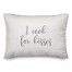 I Cook For Kisses  Pillow