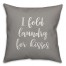 I Fold Laundry For Kisses 16x16 Spun Poly Pillow Cover
