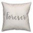 Forever 16x16 Spun Poly Pillow Cover