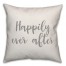 Happy Valentine's Day 16x16 Spun Poly Pillow Cover