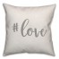 Hashtag Love You 16x16 Spun Poly Pillow Cover