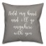 Hold My Hand 16x16 Spun Poly Pillow Cover