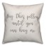 Hug This Pillow Until You Can Hug Me 16x16 Spun Poly Pillow Cover