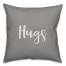 Hugs 16x16 Spun Poly Pillow Cover