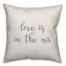 Love Is In The Air 16x16 Spun Poly Pillow Cover
