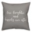 Love Laughter Amd Happily Ever After 16x16 Spun Poly Pillow Cover