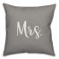 Mrs. 16x16 Spun Poly Pillow Cover