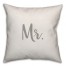 Mr. 16x16 Spun Poly Pillow Cover