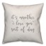 It's Another I Love You Sort Of Day 16x16 Spun Poly Pillow Cover