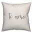 Ti Amo 16x16 Spun Poly Pillow Cover
