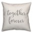 Together Forever 16x16 Spun Poly Pillow Cover
