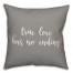 True Love Has No Ending 16x16 Spun Poly Pillow Cover