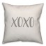 XOXO 16x16 Spun Poly Pillow Cover