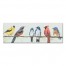 Birds On A Branch 12x36 Canvas Wall Art