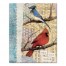 Abstract Bird Friends 16x20 Canvas Wall Art