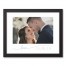 Script Love 11x14 Personalized Black Framed Canvas