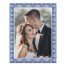 Blue Tile Frame 11x14 Personalized Canvas Wall Art