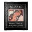 Simple Black Typography Frame 50x60 Personalized Coral Fleece Blanket