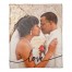Black Script Love 50x60 Personalized Coral Fleece Blanket