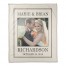 Simple Lined Border 50x60 Personalized Coral Fleece Blanket