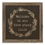 Welcome to Our Love Story 12x12 Personalized Framed Wood Print