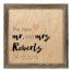 The New Mr. and Mrs. 12x12 Personalized Framed Wood Print