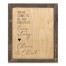 Greatest Love Story 14x11 Personalized Framed Wood Print