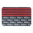 Whales and Stripes 34x21 Bath Mat