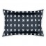 Navy Cross Pattern Sham