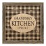 Grandma's Kitchen 12x12 Framed Wood Print