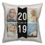 Class of Collage 18x18 Personalized Spun Poly Pillow