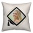 The Places You Will Go Grad Cap 18x18 Personalized Spun Poly Pillow