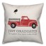 Just Graduated Truck 18x18 Spun Poly Pillow