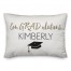 Congradulations Buffalo Check 14x20 Personalized Spun Poly Pillow