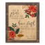 Take Pride and Have Faith 14x11 Personalized Framed Wood Print