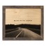 Believe in the Journey 14x11 Framed Wood Print