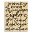 Exploring Words 10.5x14 Pallet Wood Art