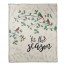 Tis The Season Cardinals 50x60 Coral Fleece Blanket